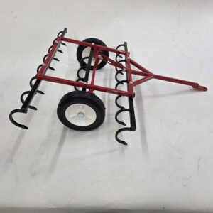 Pedal Tractor Field Cultivator Attachment Red